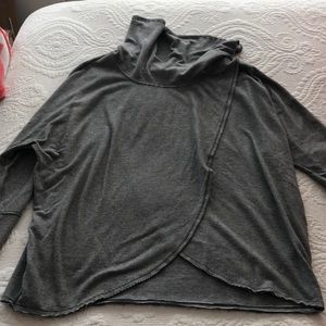 Calvin Klein Performance wrap front top